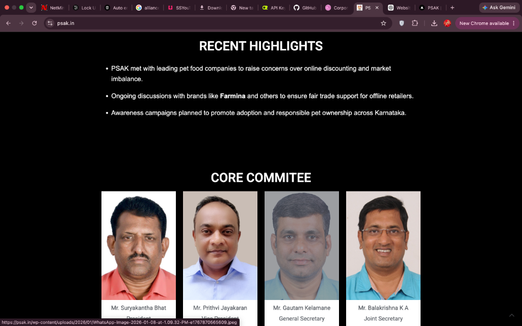 Mr. Prithvi Jayakaran